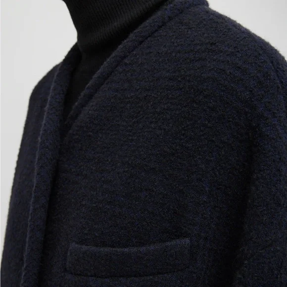 Tibi Majeur Boucle Cardigan Car Coat - Picture 6 of 12